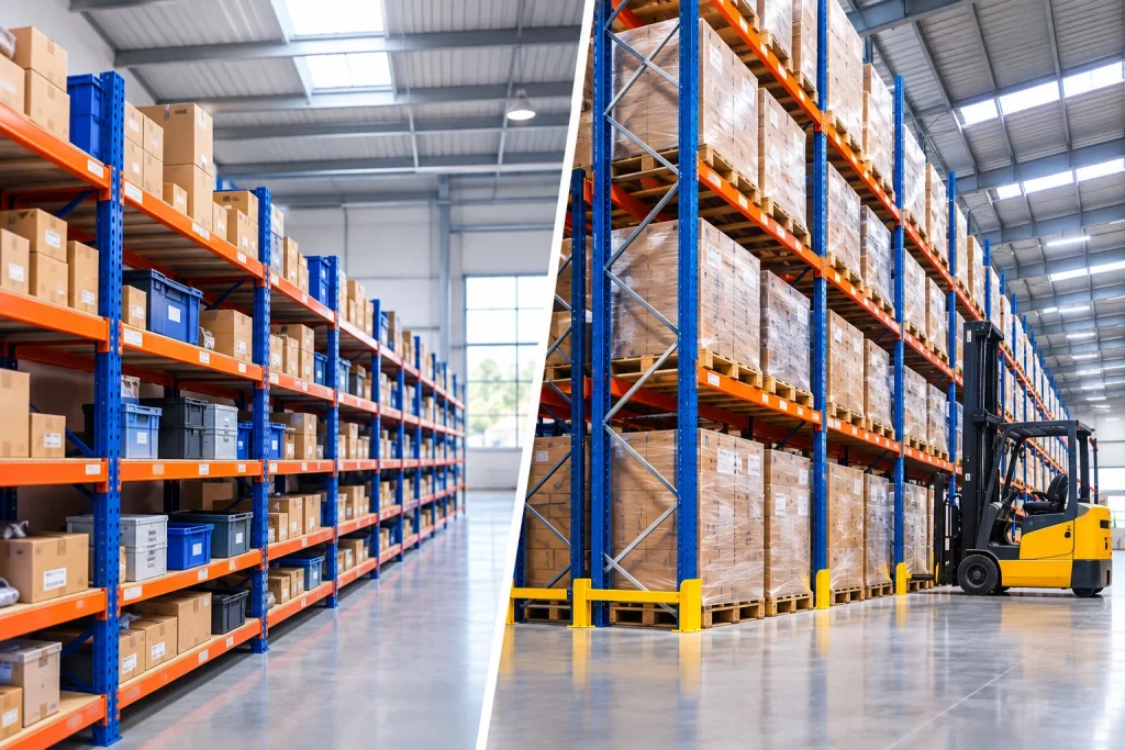 Medium Duty Racking vs Heavy Duty Racking