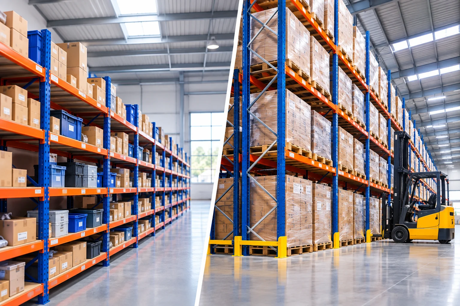 Medium Duty Racking vs Heavy Duty Racking